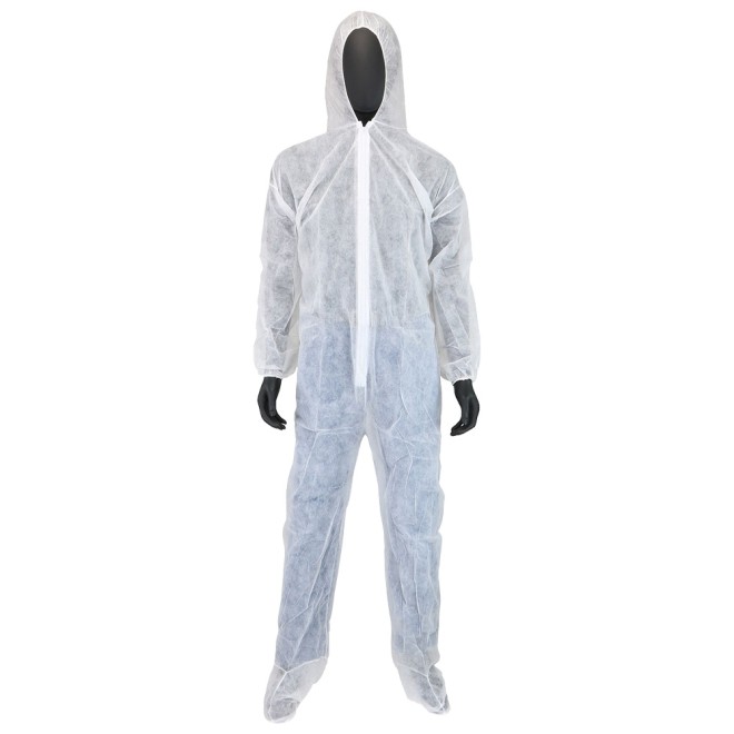 tek kullanımlık tela tulum (20 gr hafif koruma beyaz)